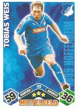 2010-11 Topps Match Attax Bundesliga #118 Tobias Weis Front