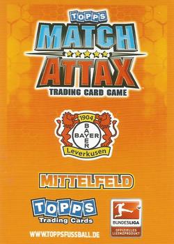 2010-11 Topps Match Attax Bundesliga #171 Arturo Vidal Back