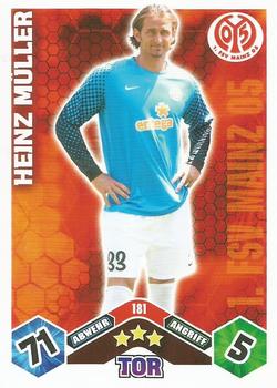 2010-11 Topps Match Attax Bundesliga #181 Heinz Muller Front