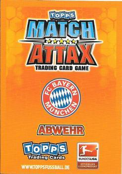 2010-11 Topps Match Attax Bundesliga #221 Holger Badstuber Back