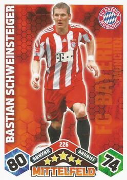 2010-11 Topps Match Attax Bundesliga #226 Bastian Schweinsteiger Front