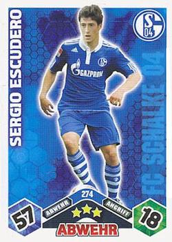 2010-11 Topps Match Attax Bundesliga #274 Sergio Escudero Front