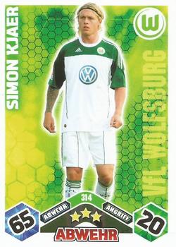 2010-11 Topps Match Attax Bundesliga #314 Simon Kjaer Front
