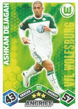 2010-11 Topps Match Attax Bundesliga #322 Ashkan Dejagah Front