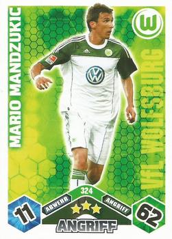 2010-11 Topps Match Attax Bundesliga #324 Mario Mandzukic Front