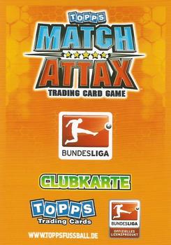 2010-11 Topps Match Attax Bundesliga #328 SC Freiburg Back