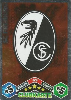 2010-11 Topps Match Attax Bundesliga #328 SC Freiburg Front
