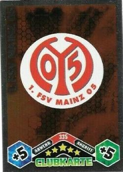 2010-11 Topps Match Attax Bundesliga #335 1. FSV Mainz 05 Front