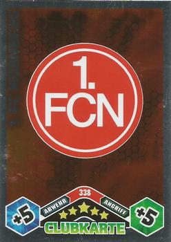 2010-11 Topps Match Attax Bundesliga #338 1. FC Nurnberg Front