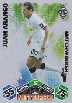 2010-11 Topps Match Attax Bundesliga #377 Juan Arango Front