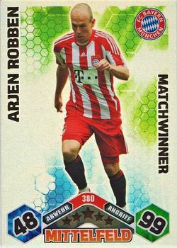 2010-11 Topps Match Attax Bundesliga #380 Arjen Robben Front