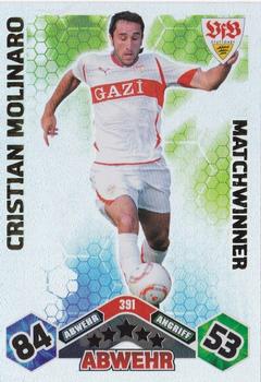 2010-11 Topps Match Attax Bundesliga #391 Cristian Molinaro Front
