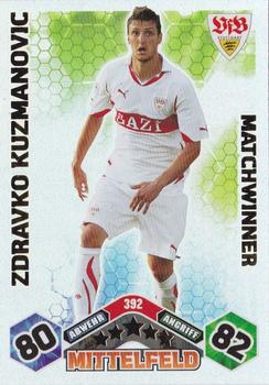 2010-11 Topps Match Attax Bundesliga #392 Zdravko Kuzmanovic Front