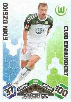 2010-11 Topps Match Attax Bundesliga #396 Edin Dzeko Front