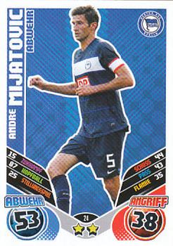 2011-12 Topps Match Attax Bundesliga #24 Andre Mijatovic Front