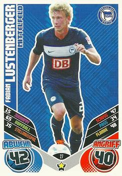 2011-12 Topps Match Attax Bundesliga #27 Fabian Lustenberger Front