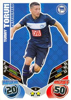 2011-12 Topps Match Attax Bundesliga #31 Tunay Torun Front