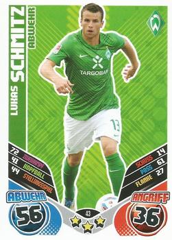 2011-12 Topps Match Attax Bundesliga #43 Lukas Schmitz Front