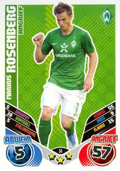2011-12 Topps Match Attax Bundesliga #54 Markus Rosenberg Front