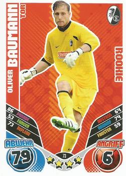 2011-12 Topps Match Attax Bundesliga #73 Oliver Baumann Front