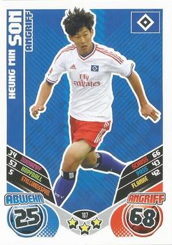 2011-12 Topps Match Attax Bundesliga #107 Heung Min Son Front