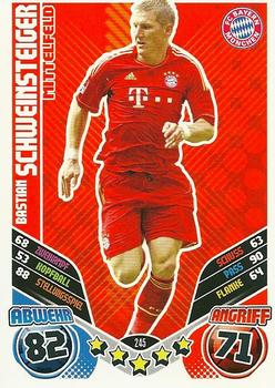 2011-12 Topps Match Attax Bundesliga #245 Bastian Schweinsteiger Front