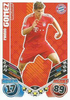 2011-12 Topps Match Attax Bundesliga #251 Mario Gomez Front
