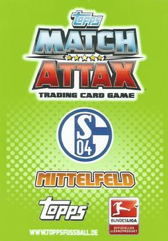2011-12 Topps Match Attax Bundesliga #284 Julian Draxler Back