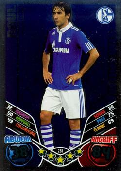 2011-12 Topps Match Attax Bundesliga #288 Raul Front