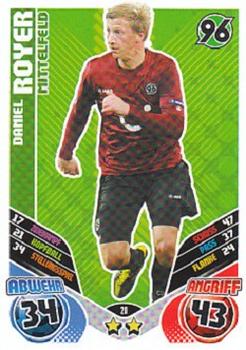 2011-12 Topps Match Attax Bundesliga Extra #20 Daniel Royer Front