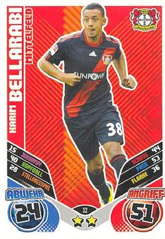 2011-12 Topps Match Attax Bundesliga Extra #32 Karim Bellarabi Front