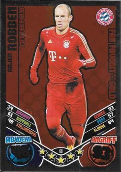 2011-12 Topps Match Attax Bundesliga Extra #68 Arjen Robben Front