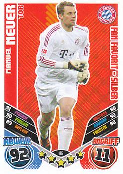 2011-12 Topps Match Attax Bundesliga Extra #86 Manuel Neuer Front
