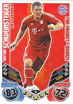 2011-12 Topps Match Attax Bundesliga Extra #104 Bastian Schweinsteiger Front