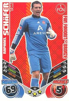 2011-12 Topps Match Attax Bundesliga Extra #105 Raphael Schäfer Front