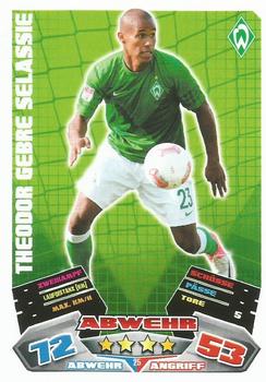 2012-13 Topps Match Attax Bundesliga #25 Theodor Gebre Selassie Front