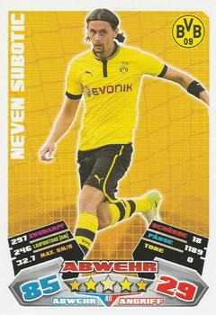 2012-13 Topps Match Attax Bundesliga #40 Neven Subotic Front