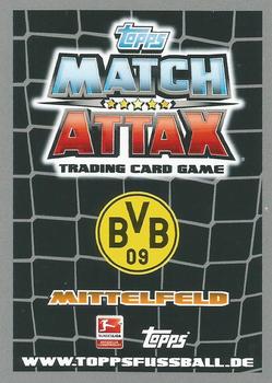 2012-13 Topps Match Attax Bundesliga #52 Moritz Leitner Back