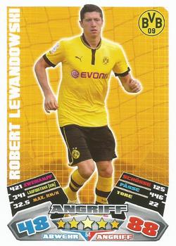 2012-13 Topps Match Attax Bundesliga #54 Robert Lewandowski Front