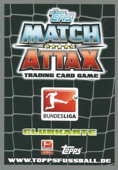 2012-13 Topps Match Attax Bundesliga #91 SC Freiburg Back