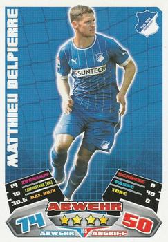 2012-13 Topps Match Attax Bundesliga #165 Matthieu Delpierre Front