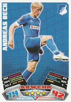 2012-13 Topps Match Attax Bundesliga #167 Andreas Beck Front