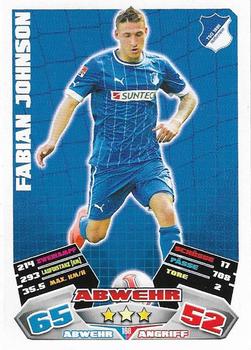 2012-13 Topps Match Attax Bundesliga #168 Fabian Johnson Front