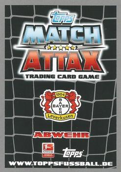 2012-13 Topps Match Attax Bundesliga #184 Gonzalo Castro Back