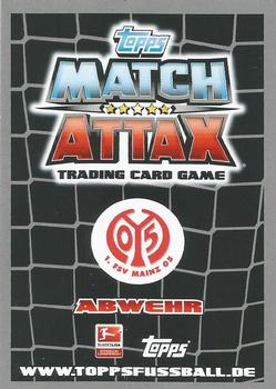 2012-13 Topps Match Attax Bundesliga #205 Nikolce Noveski Back