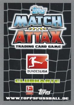 2012-13 Topps Match Attax Bundesliga #217 VfL Borussia Monchengladbach Back