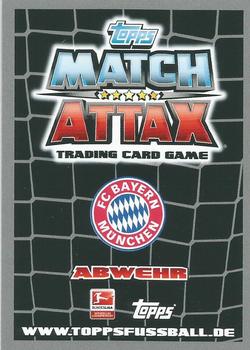 2012-13 Topps Match Attax Bundesliga #238 Holger Badstuber Back