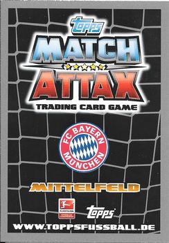 2012-13 Topps Match Attax Bundesliga #242 Arjen Robben Back