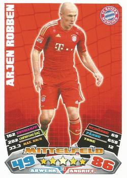 2012-13 Topps Match Attax Bundesliga #242 Arjen Robben Front