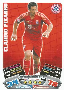 2012-13 Topps Match Attax Bundesliga #252 Claudio Pizarro Front